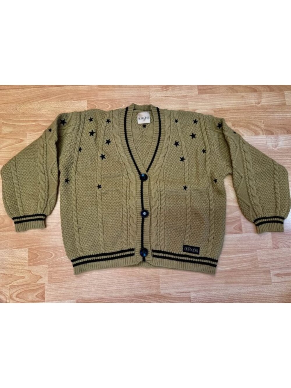 Official Taylor Swift Fearless Cardigan Size M/L Tan